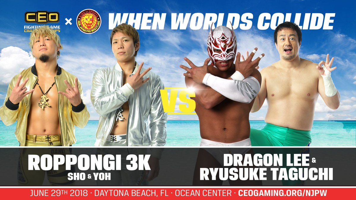 NJPWFrance's tweet photo. Prochain gros show à suivre le #CEOxNJPW, show totalement gratuit sur la chaîne twitch de la CEO (https://t.co/clExFs5SFn) le 29 juin à 2 heures du matin en France. #njpw https://t.co/ppbRXxL9tr