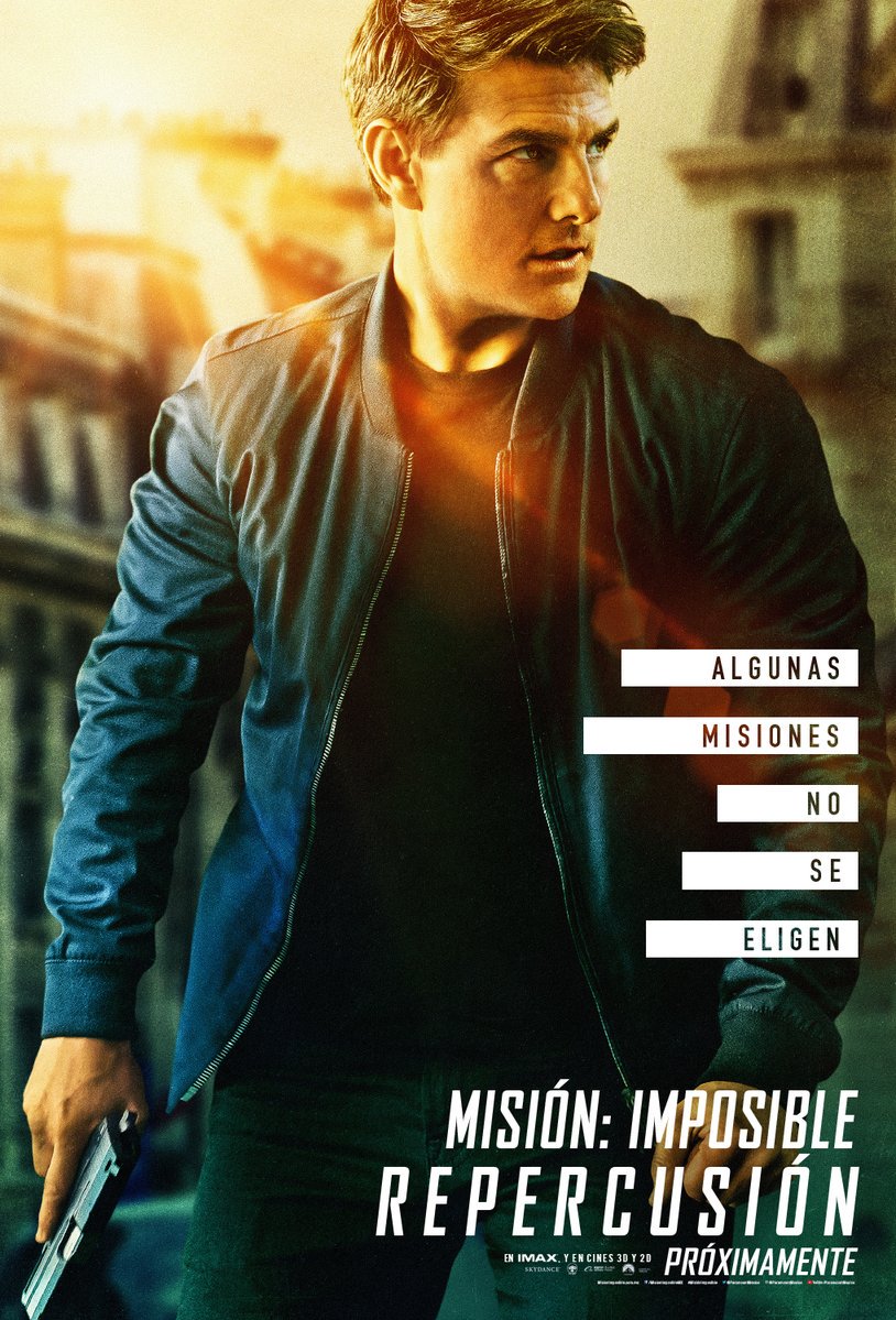#FelizLunes #18Jun
Cuanto mayor sea el sufrimiento, mayor será la paz...
Tom Cruise protagoniza #MisiónImposible Repercusión.
***En julio sólo en cines***