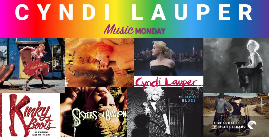 New Blog Post:  Music Monday: Happy Birthday, Cyndi Lauper!  