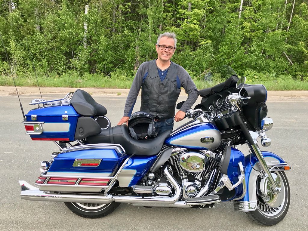 StephenJosPaul's tweet photo. We got a new ride for my honey and I  to enjoy and tour around Atlantic Canada this summer. #harleydavidson https://t.co/OjNcIS9SjA