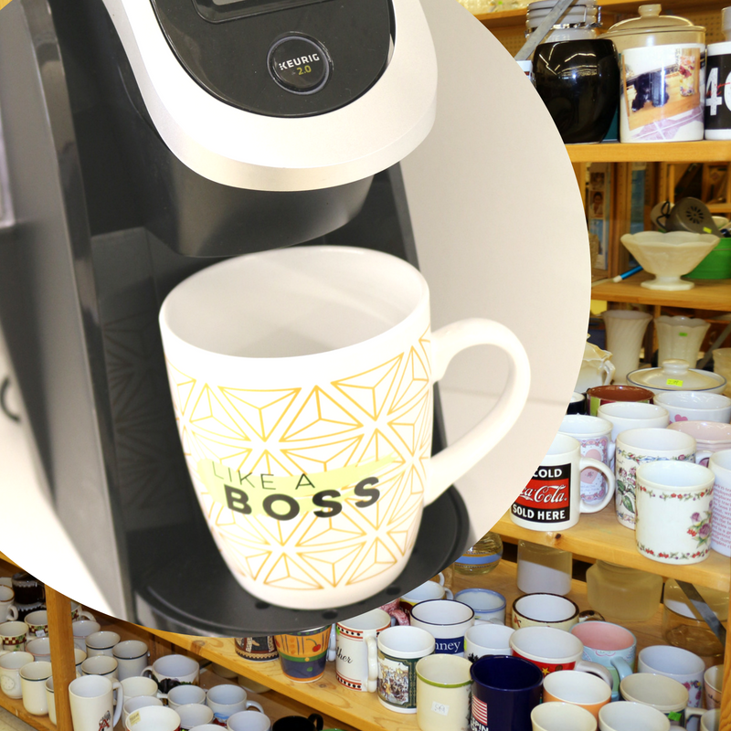 OH_OppShop's tweet photo. #ShopOppShop today for your perfect #MondayMorning Coffee Mug. We have a large selection of mugs and #coffee makers! #MondayMotivation #ButFirstCoffee #BerksCounty #coffeetime #OppShop https://t.co/K9pOzUSDUt
