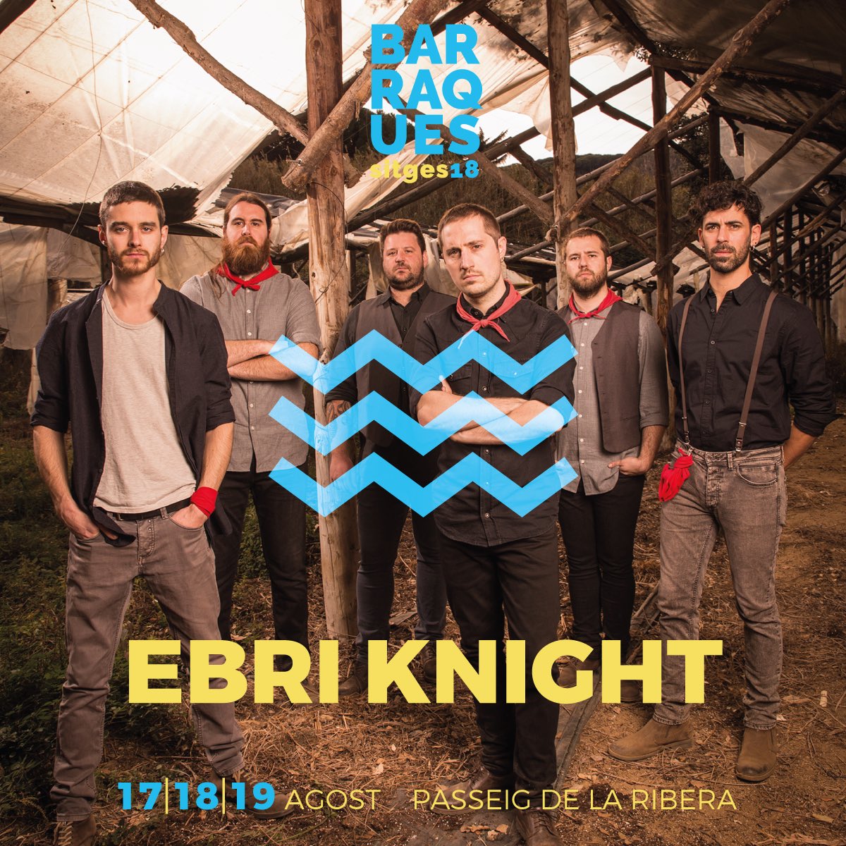 Ebri Knight a #BarraquesSitges18!
Acaben de treure nou disc, ‘Guerrilla’. Fa dos anys ens van sorprendre cremant la Plaça de la Fragata amb el seu folk-rock i és que no podem perdre l'oportunitat d'escoltar un dels directes més potents i enèrgics de l’escena musical catalana!🔥