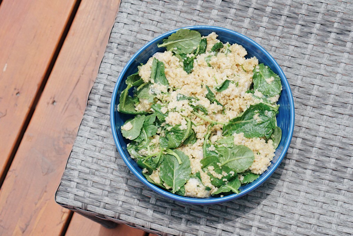 I guarantee you that you won't believe this Quinoa and Kale Salad is vegan AND takes less than 20 minutes! #makemoreatmealtime #targetfinds #ad bit.ly/kalequinoavegan