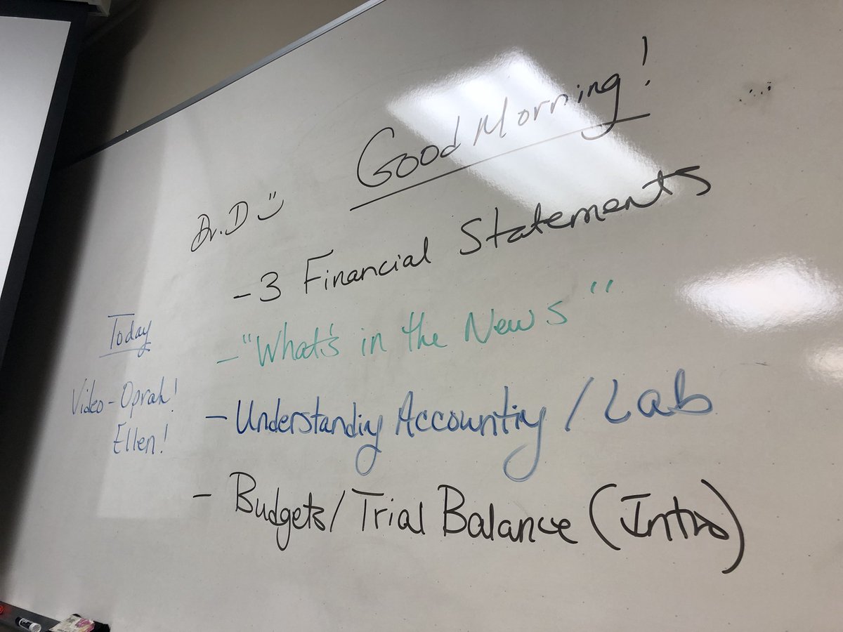 denisemose's tweet image. LETS DO THIS ACCOUNTING! #TheDocIsIn 😀 @virginiacollege @dedicatedandeducated @teachersareterrific @blackwomenarepoppin @blackgirlsrock