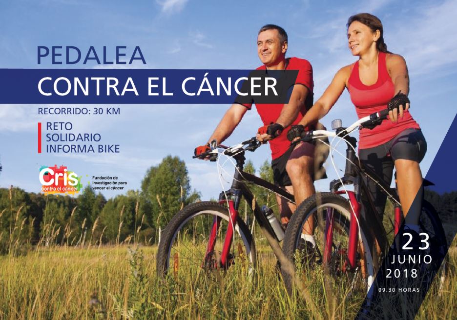 informa's tweet photo. Ayuda a hacer crecer la donación de @informa a la Fundación CRIS contra el Cáncer pedaleando en el “Reto Solidario Informa-Bike”. #RetoInformaBike @criscancer
https://t.co/Y3TRZLEZqc https://t.co/n4IzTLYNfk