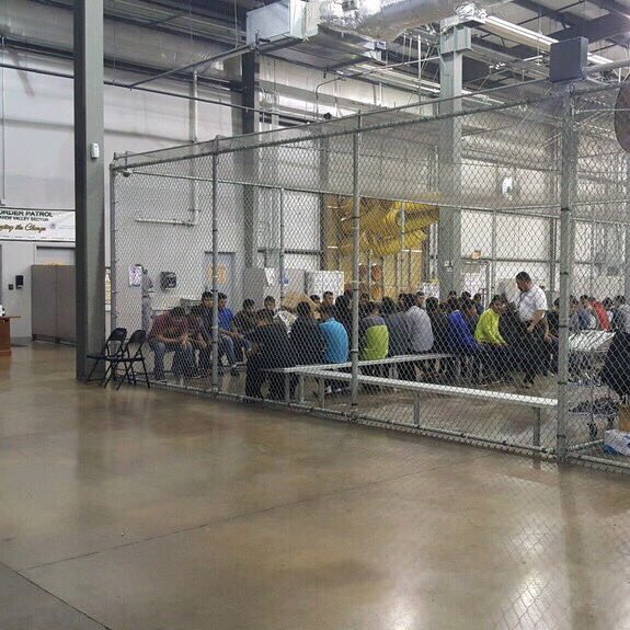 Mikel_Jollett's tweet photo. ▪️Stephen Miller says the policy of separating families at the border is a deterrent.

▪️Jeff Sessions says it’s inspired by the Bible.

▪️Trump says it’s the fault of Democrats.

▪️And the Secretary of Homeland Security says it does not exist. https://t.co/RRA2ghmOsK