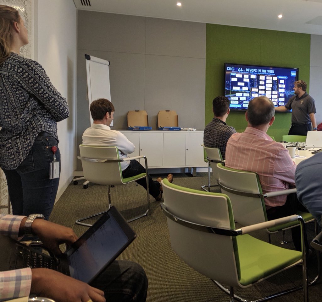 DigitalAssured's tweet image. Speaking to #Enterprise level customer today around the importance of #OpsDev (#ShiftRight) to help scale #DevOps across global teams feat. #CognitiveThinking approach by @nuCognitive by the CTO @Jonathon_Wright of @DigitalAssured