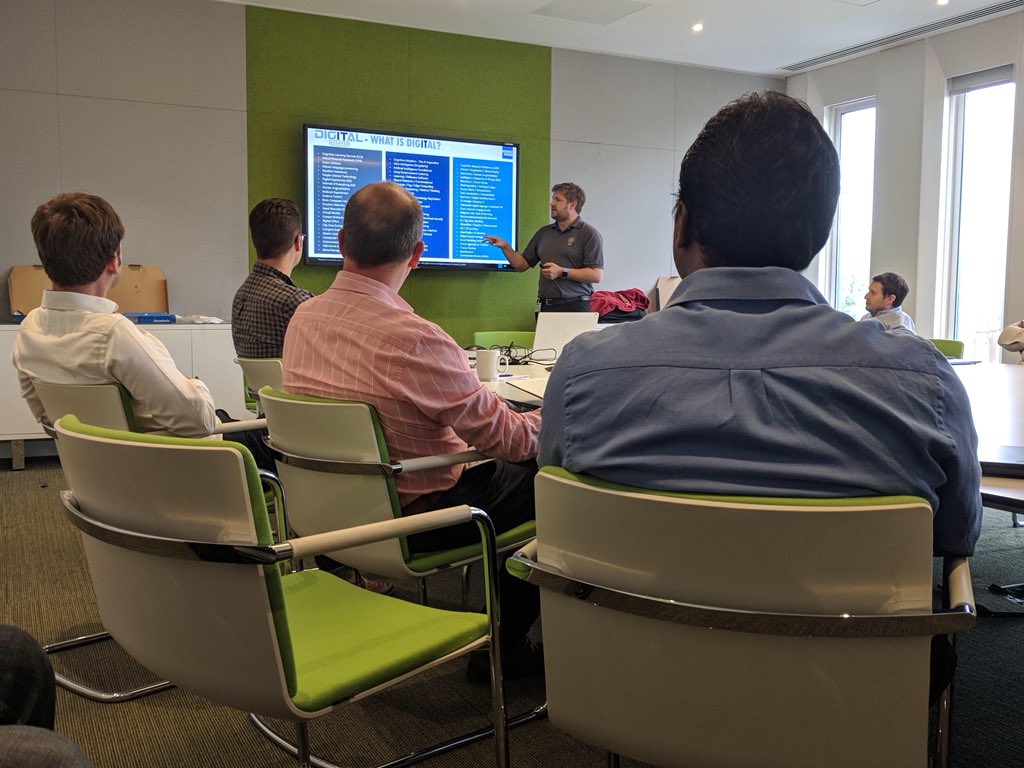 DigitalAssured's tweet image. Speaking to #Enterprise level customer today around the importance of #OpsDev (#ShiftRight) to help scale #DevOps across global teams feat. #CognitiveThinking approach by @nuCognitive by the CTO @Jonathon_Wright of @DigitalAssured