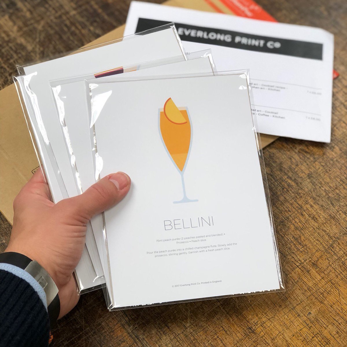 Packing up the weekend orders and celebrating <a href="/Etsy/">Etsy</a>UK's 13th birthday with 10% off our entire @Etsy shop until 22nd June. everlongprintco.etsy.com #prints #artprint