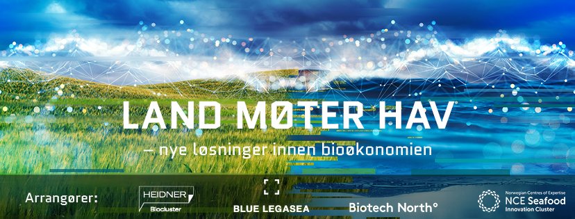HeidnerBio's tweet photo. Med «Land møter hav» vil vi skape en etterlengtet nasjonal møteplass på tvers av blå-grønn bioøkonomi for å stimulere til kreativitet, samarbeid og handling: https://t.co/ZM17cIXsIV. Hold av 7. november! #landmøterhav #bioøkonomi 
 @BlueLegasea @BioTechNorth @NCESeafood https://t.co/3lR73vA0wE