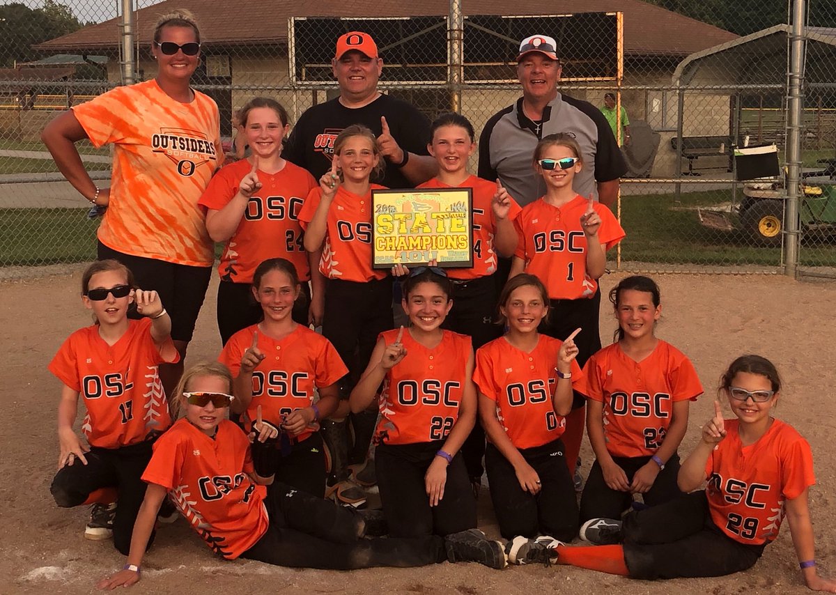 OutsidersBC's tweet photo. OSC 10u-Iwema wins 7 games on Sunday including the IF NECESSARY game to capture the NSA State championship. OSC avenges it's one loss by knocking off the Leo Pride by scores of 6-0 and 5-1 in the championship. https://t.co/Bva65LwIfo