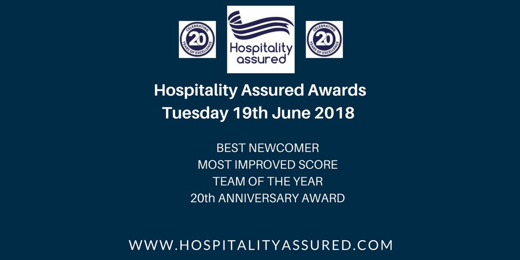 Who will be our winners? We'll soon be announcing them at the <a href="/HospAssured/">Hospitality Assured</a> Awards at a joint distinguished awards presentation dinner with <a href="/IoH_Online/">Institute of Hospitality</a>   bit.ly/2E1KpYB  - we can't wait!    
#hospitalityprofs #excellence #Awards #IOHAwards #HAAwards