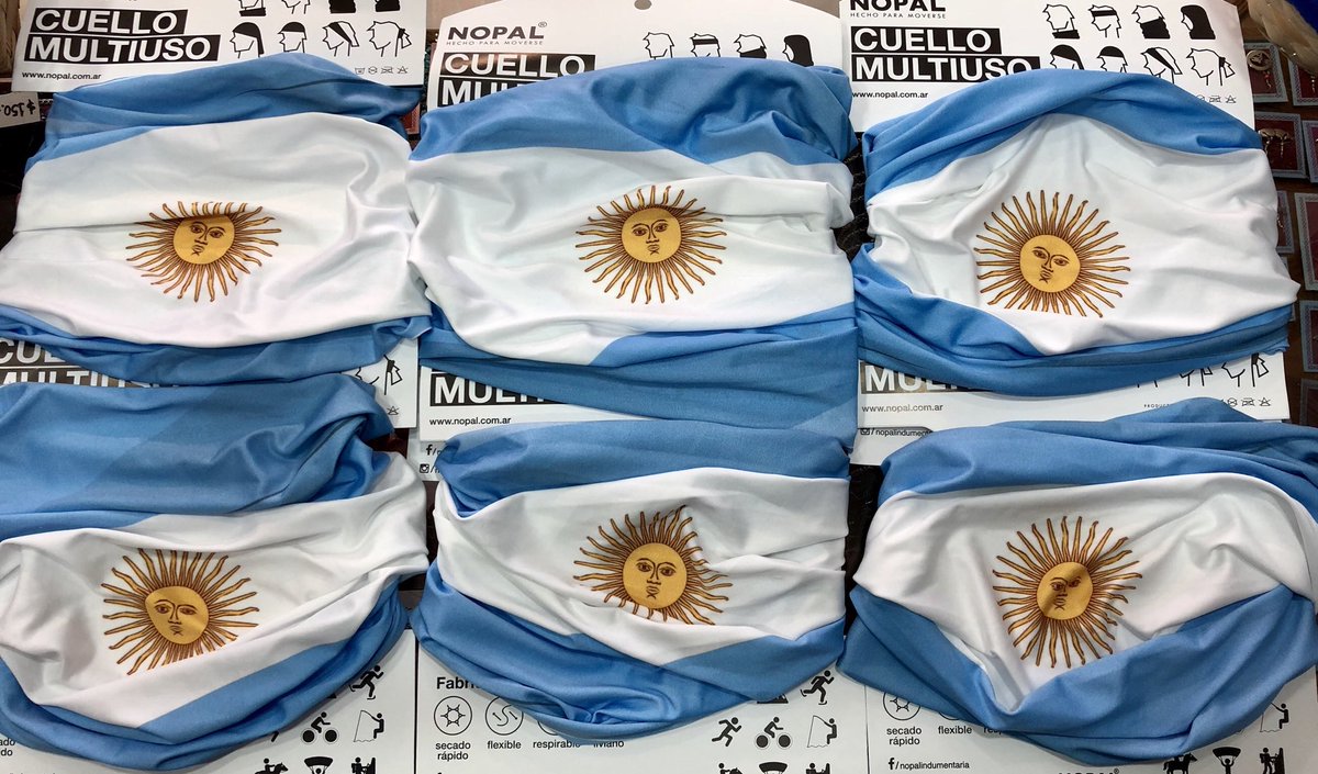Cuellitos Térmicos Multiuso de Argentina, edición limitada