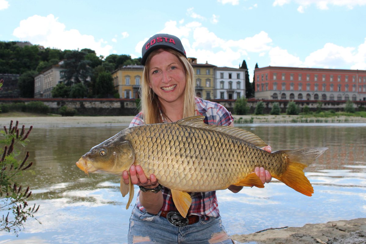Love wee river carp in the historic centre of #Florence #fishing #seewhatsoutthere #travel