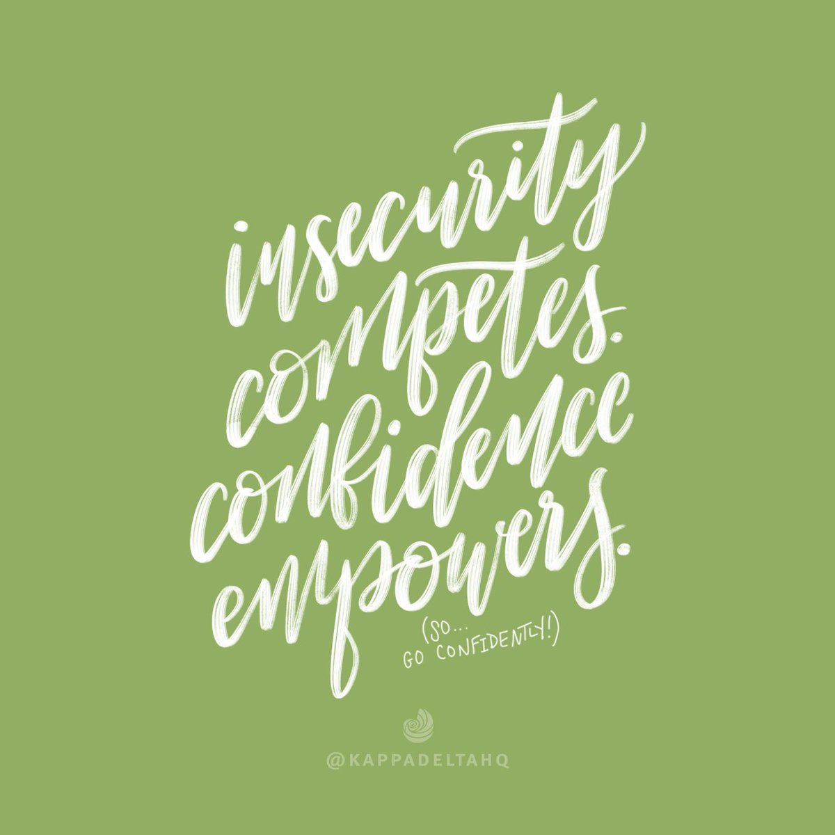 Go confidently on this #MotivationMonday! #KDBCIA
