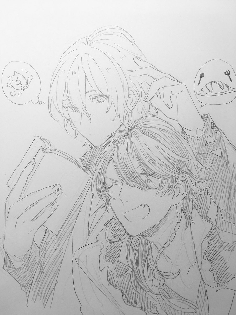 わしは帝幻かな〜〜って思いましたのらくがき 