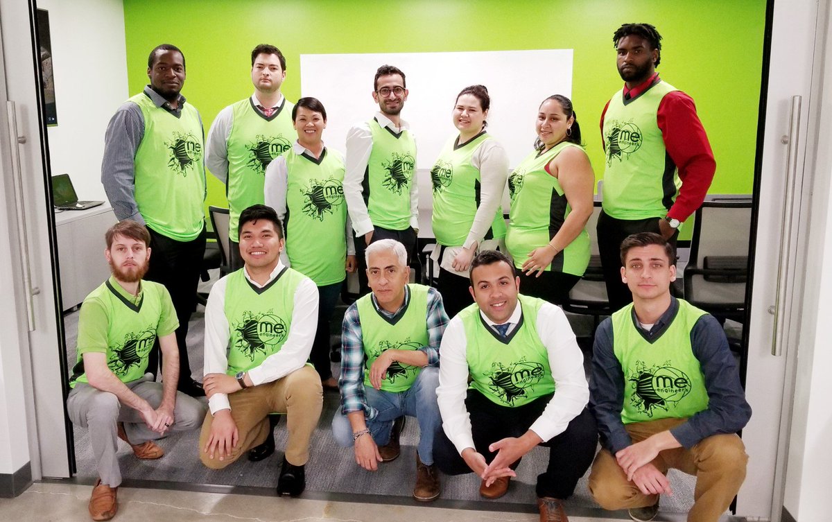 meengineersinc's tweet photo. At ME Engineers we’re passionate about our sports. Our LA office made custom ME jerseys for their basketball team this season! With six games left the team is having a great time! #ME_play https://t.co/RNhwzy8b0i