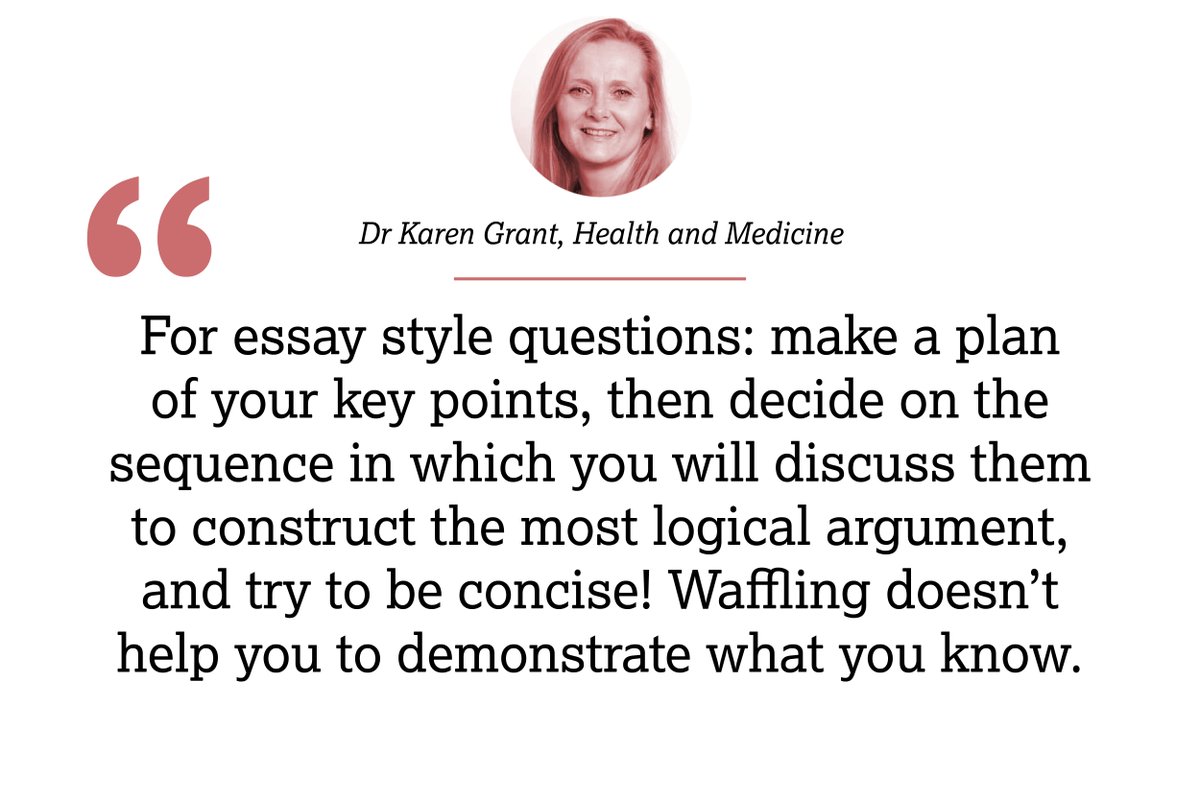 LancasterUni's tweet photo. #LUStudyTip: how to survive essay based exams ✍️ https://t.co/JH94yQMqkP
