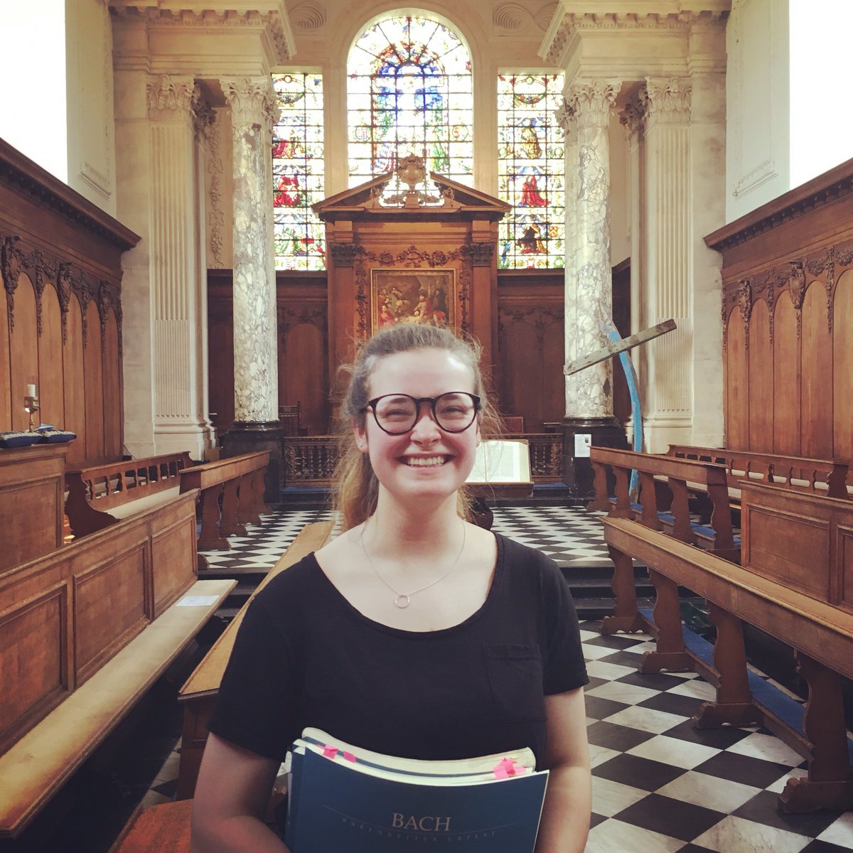 Hugely proud of Ellie Carter <a href="/EllieCa00868358/">Ellie Carter</a>, who I appointed as first female Organ Scholar <a href="/ClareCollege/">Clare College</a>. Wonderful perf today for <a href="/annalapwood/">Anna Lapwood</a> ‘s brilliant project to have all JS Bach’s organ works played by female organists in 24 hrs. A bit like a mad Baroque May Ball. Bravo!