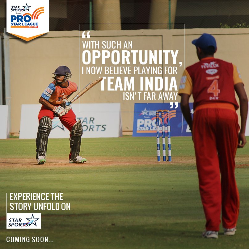 With a professional set up and training, the #ProStarLeague guided young kids in their pursuit to be a champion, in more ways than once. Know how the kids transformed into cricketing stars by following their journey on <a href="/StarSportsIndia/">Star Sports</a> Coming soon.

#DiyaMaukaMaarChauka #India