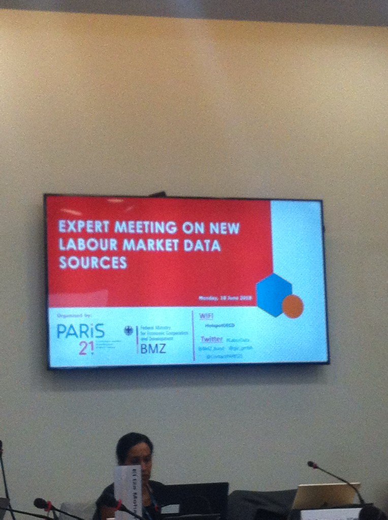 Today speaking on alternative labour market data sources to inform TVET programmes. Data quality &amp; governance matter