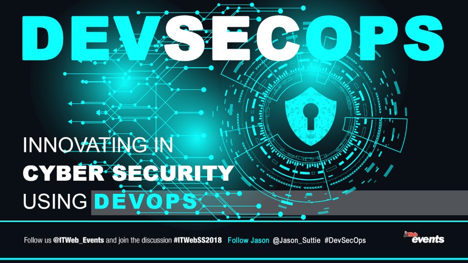 Jason_Suttie's tweet image. Dowload my speaker slides and listen to the audio recordings of my presentation DevSecOps from #ITWebSS2018 @ITWeb_Events @ITWebSec 
ow.ly/sCrI30kxWFD @WolmaransDeidre #DevOps #DevSecOps #CyberSecuirty