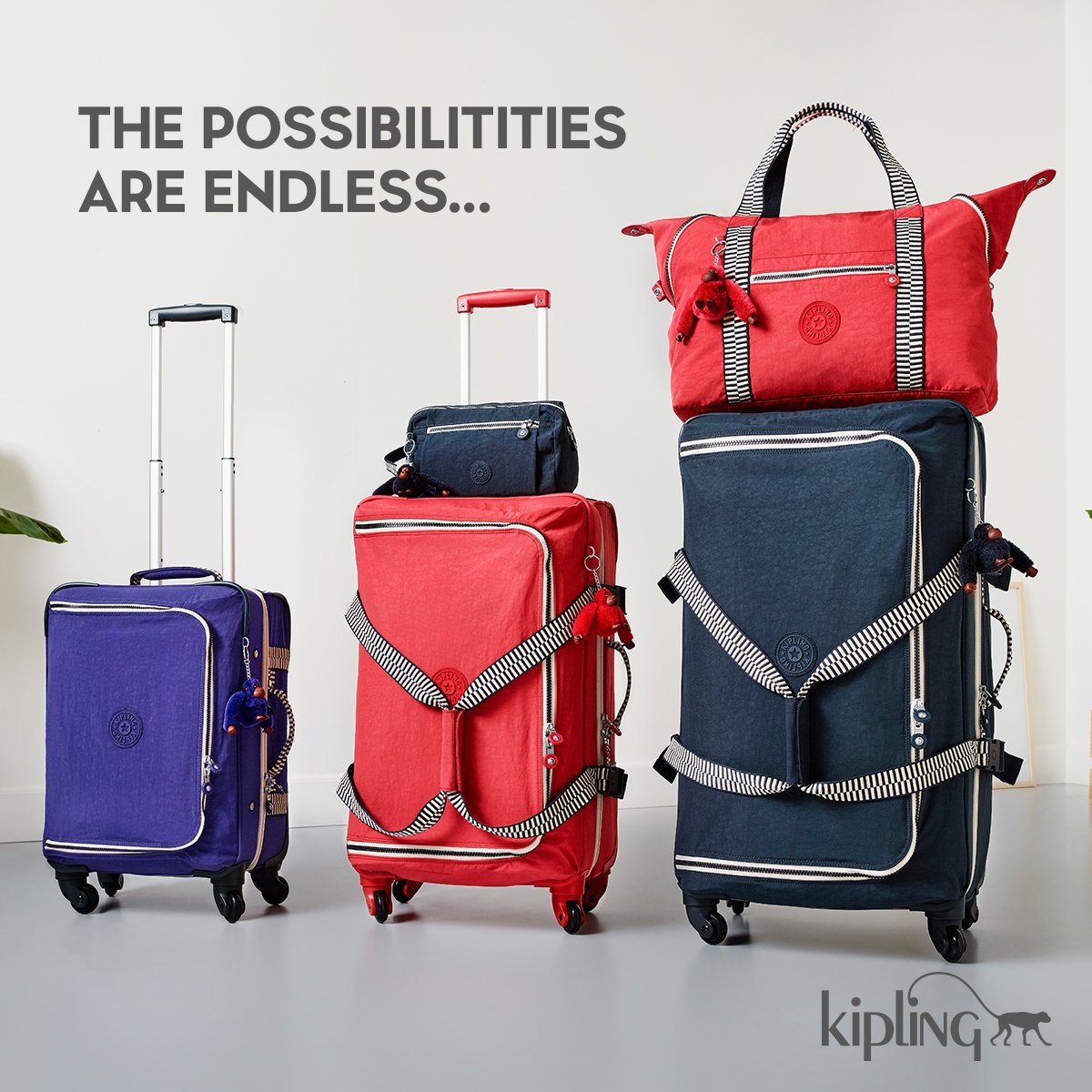 KiplingGlobal's tweet photo. Travelling is way more fun if there's so many options to choose from. Share a fun destination for this summer! #KiplingTravel https://t.co/I9OruMrZ53 https://t.co/1WPBNOJWLc
