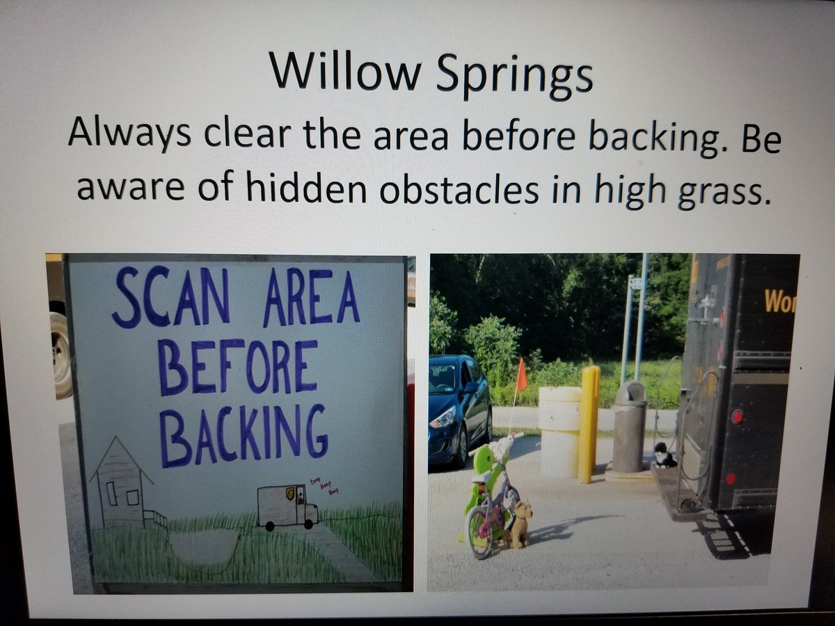 UPSDerrickW's tweet photo. Willow Springs Guard Gate #scanyourarea! https://t.co/SqFmoebbaA