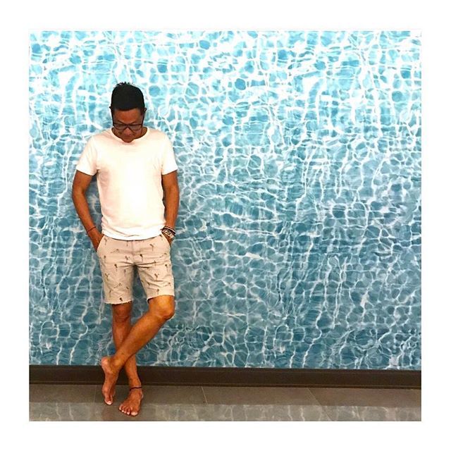 MY KIND OF MONDAY MORNING BLUES: #mondaymood #palmsprings #pooltime #feelslikesummer #travel #wanderlust #inspiration #blakekuwahara #designmatters