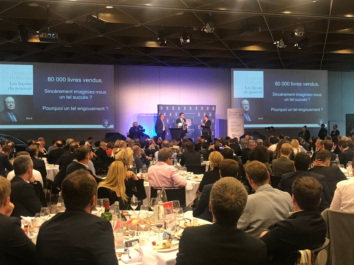 FlandresBClub's tweet photo. [Jour J] Journée exceptionnelle : Plus de 320 dirigeants se sont réunis aujourd'hui autour de François Hollande, Président de la République Française, pour le déjeuner du Flandres Business Club. Inscrivez-vous au prochain déjeuner sur https://t.co/TW3WaSFgHi https://t.co/OVHF5JqdTn