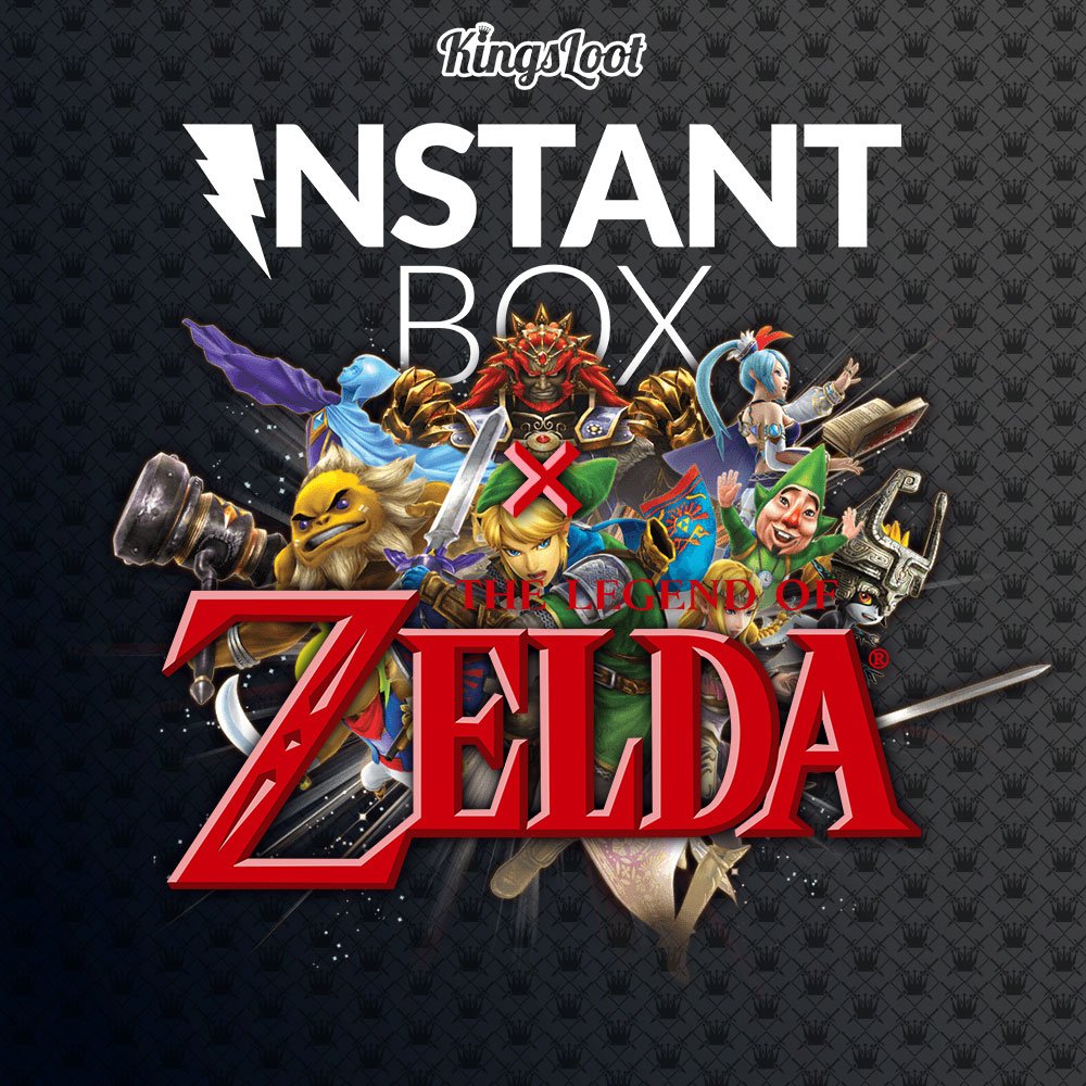 KingsLootDE's tweet photo. [JETZT NEU]
Für alle #LegendOfZelda -Fans haben wir eine epische @KingsLootDE #InstantBox zusammengestellt! ⚔️ Die Box beinhaltet 7 Items im Wert von ca. 80 Euro.

Weitere Infos gibt es hier:
https://t.co/aqeaj8K1BH

Und nur solange der Vorrat reicht 🧝‍♀️

#KingsLoot #Zelda https://t.co/yJXOWTE5Wc