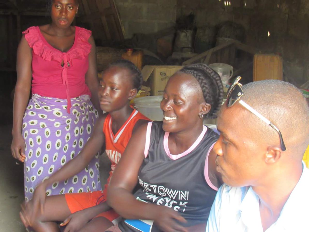 wow_salone's tweet photo. WOW is piloting support project to caregivers of female Ebola orphans at Waterloo. Aunty Isatu, caregiver of 2 of our beneficiaries received Le 500,000 as seed money for business expansion of her mobile kiosk. 
The aim is to position caregivers to meet the kids' immediate needs. https://t.co/NIqKC1aFRz