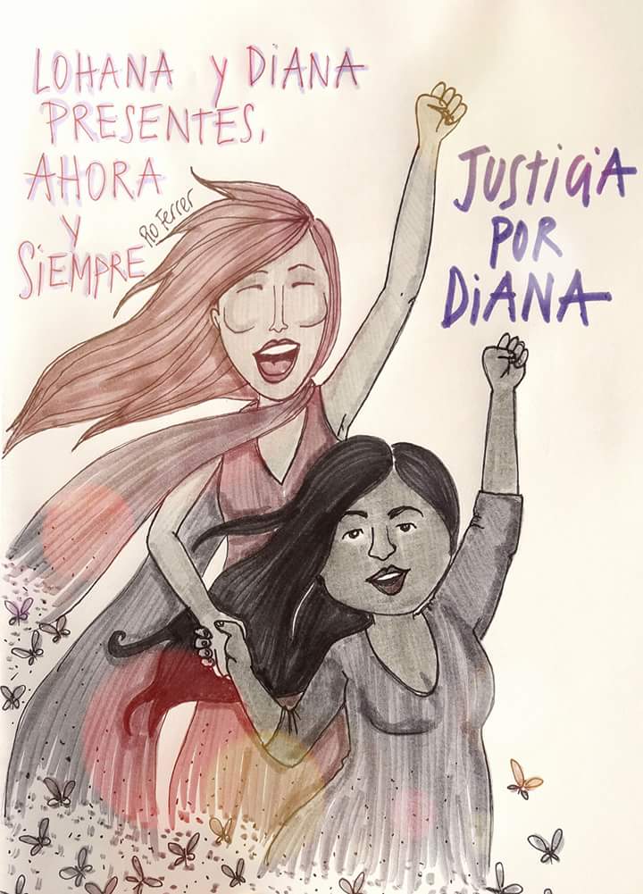 MartinasSj's tweet photo. En nuestro corazón. #JusticiaPorDianaSacayan https://t.co/eVj8o8RQZk