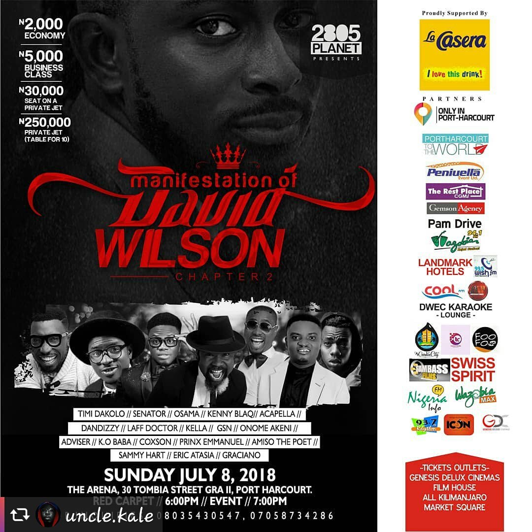 iam_davidwilson's tweet photo. 20 days to go... #TMODWChapter2 #July8
@onlyinphcity @nel_syn @MhyzSintia @Toomhenie @TWEETEST_BOI @The22_0spot @Doksman @AMADIIKENNAK1 @Ikobongjr @PhGists @DirectPHC @PHCityMusic @PORTHARCOURT_ @WhatsTrending @senyida @eLDeeTheDon https://t.co/0us7Q0ilF8