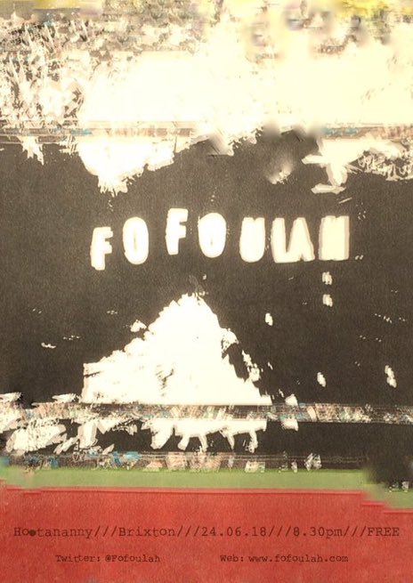 Fofoulah's tweet image. Less than one week to go! We play @HootanannyBrix on Sunday (24/06/18). Doors at 8.30 - FREE! Come and join...