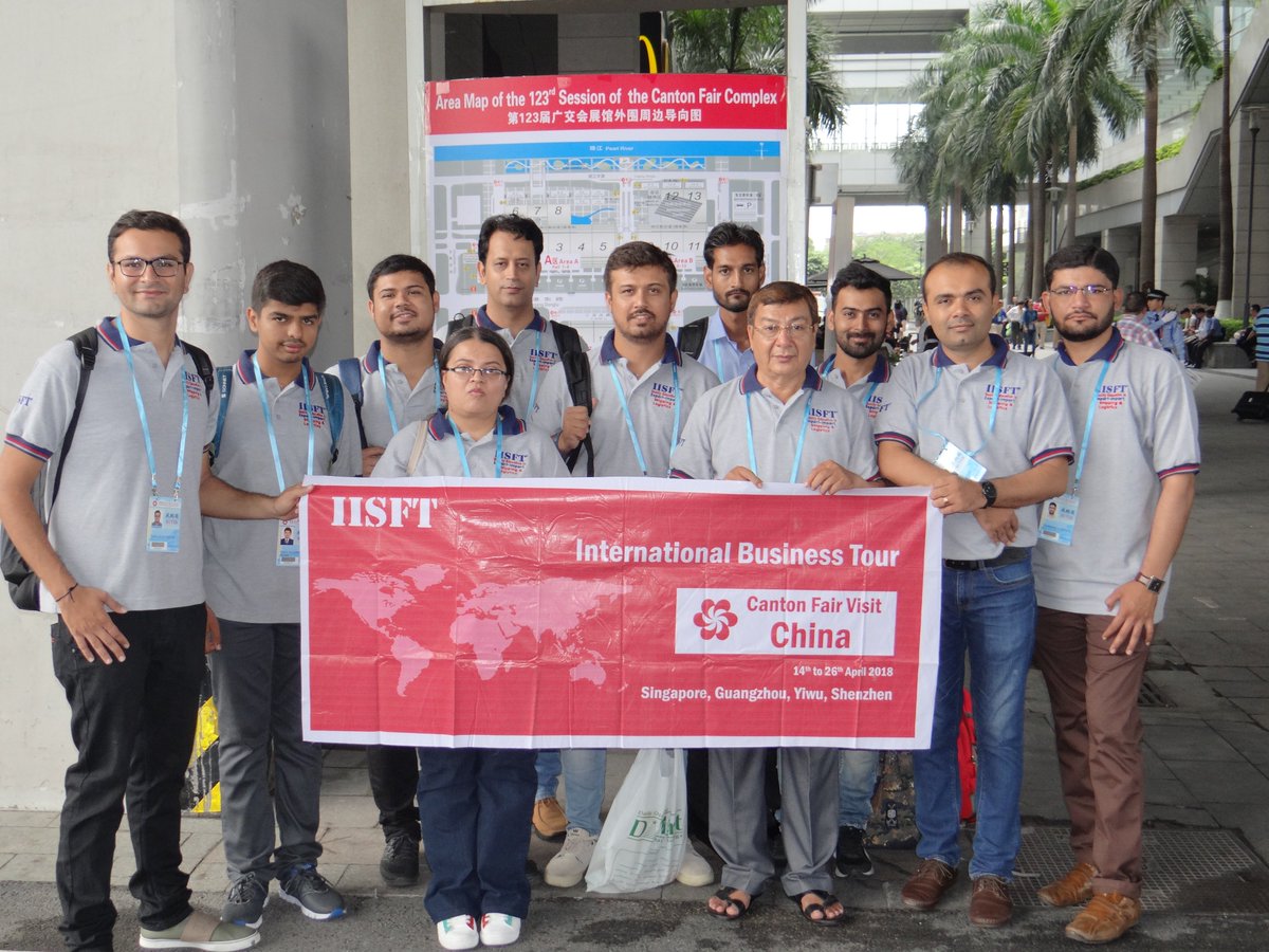 @IISFT "INTERNATIONAL STUDY TOUR TO CHINA"
Visit to #CantonFair (#China #Import #Export #Fair)
#IISFT #ImportExportCourse, #Gandhidham, #Gujarat, #ExportImportCourse
#GovernmentApprovedShippingCourses #LogisticsSkillCouncil #LSC #LSCShippingCourses #ShippingCoursesLSC #Gujarat https://t.co/nOkI5cCOSQ