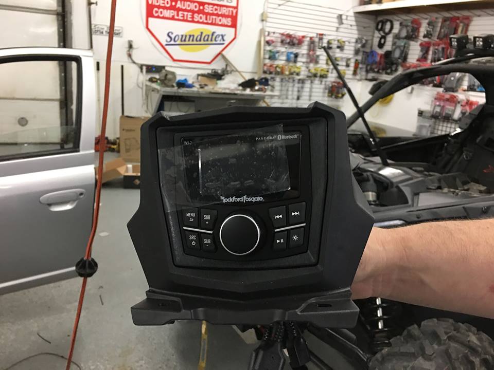 Custom audio and lightbar install in a Can-Am Maverick X3!
