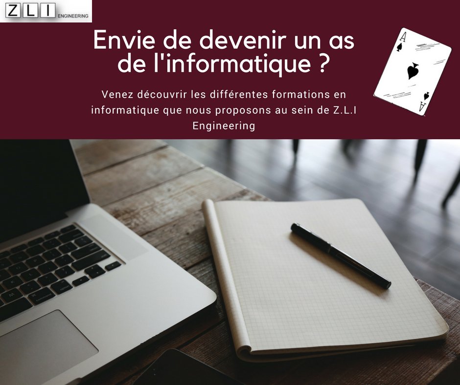 FormationZli's tweet image. #FormationInformatique  #TechnicienInformatique  #SSII #Numérique  #Informatique