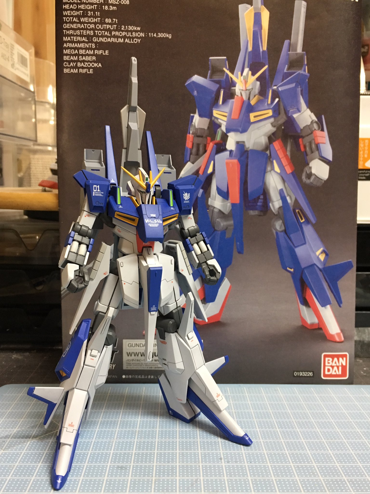 hguc ゼッツー　zⅡ 全塗装　完成品　ガンダム　ガンプラ　ゼータガンダム hguc ゼッツー zⅡ 全塗装 完成品 ガンダム ガンプラ ゼータ