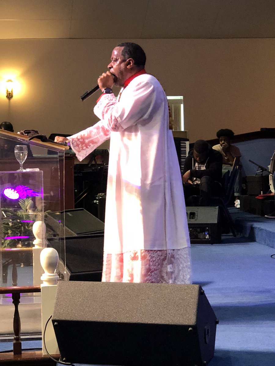 TerrenceMooreSr's tweet photo. God is always speaking, but He May not be speaking to you - Bishop Brian D Moore #KDC2018 #LCF #ConsecrationService https://t.co/pWKIhg3Xwn