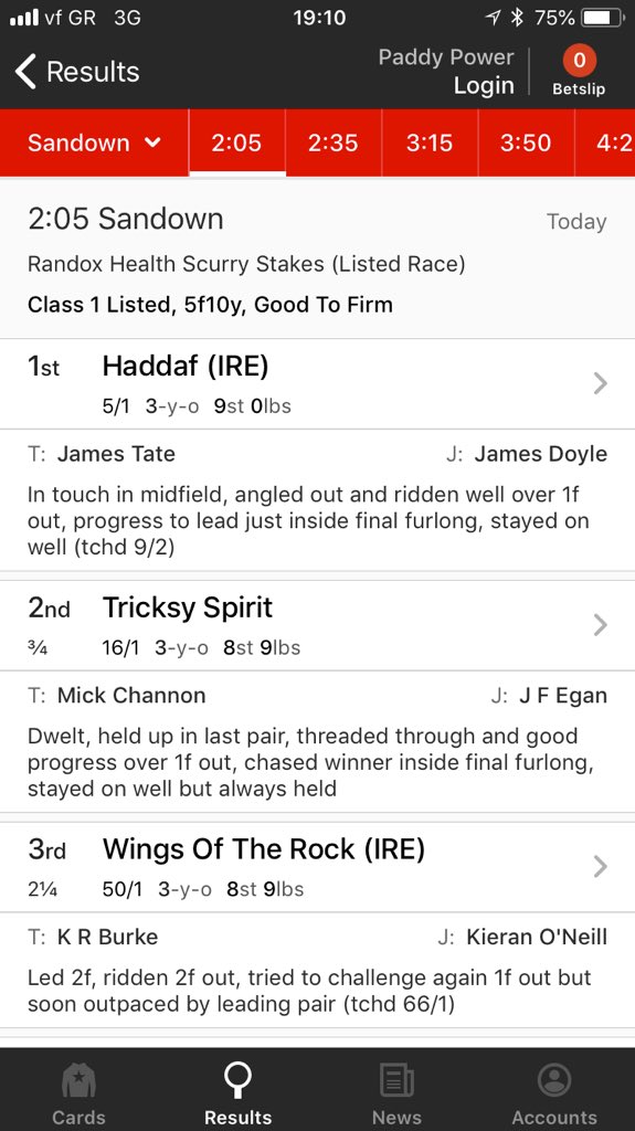 wickhamwicks's tweet image. Well done to connections of Haddaf winner in the first @Sandownpark of a Listed race. Hillwood Stud prepped &amp;amp; consigned to @Tattersalls1766 #multiplewinner #Salesarejustaroundthecorner!