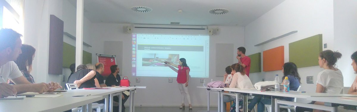 ausiasmarch's tweet photo. Mock interviews in Dental Prostheses through CLIL methodology #innovafol @ausiasmarch https://t.co/OL7WSPC1de