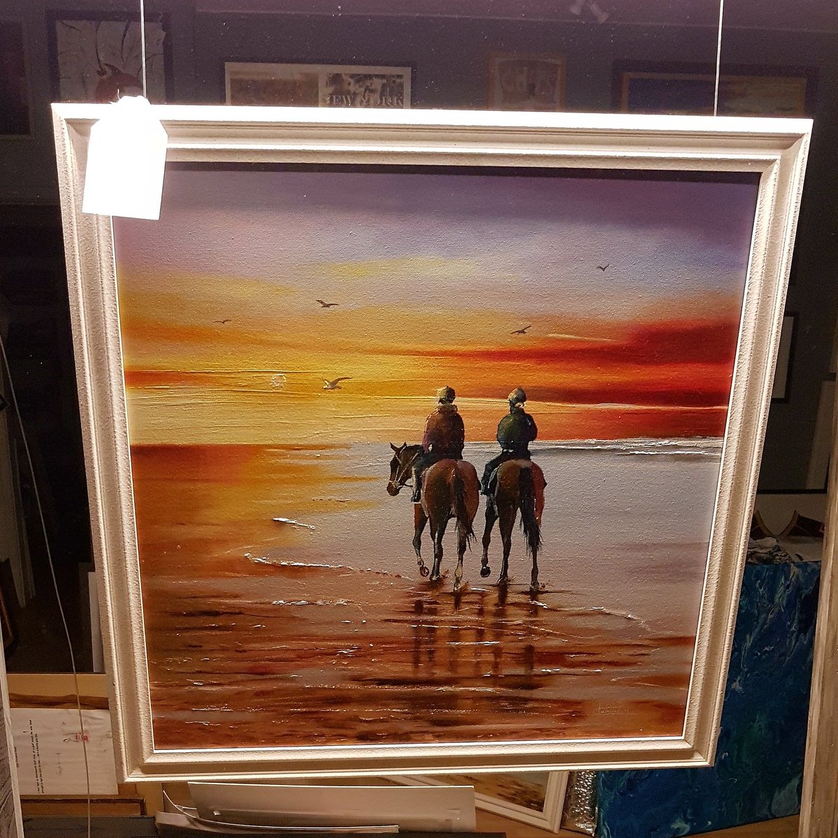 KeniKennedy's tweet photo. Sold! Sad to see this one go. #art #artlover #equine #artgallery #artist #artbuyer #artdealer https://t.co/T5B7nRstQf