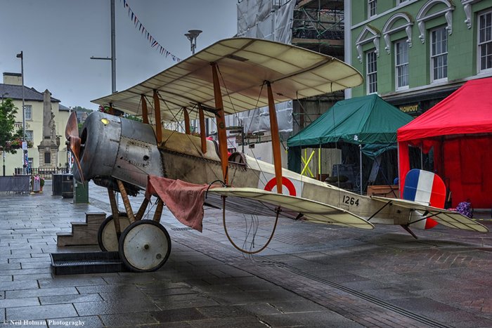 NeilHolman3's tweet photo. Wartime Bridgend 2018 #WartimeBridgend #BridgendBites #CF31BID #VisitBridgend https://t.co/TiaYbDg9bw