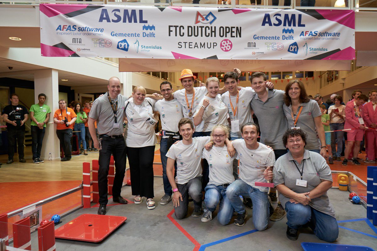 Great FTC Dutch Open! Congratulations to the winning alliance <a href="/5843AutoVortex/">AutoVortex</a> &amp; <a href="/PinktotheFuture/">PinktotheFuture 3954</a> and the Inspire award winners <a href="/ftcstanislas/">ftcstanislas</a>!! And all the other great competitors :-)