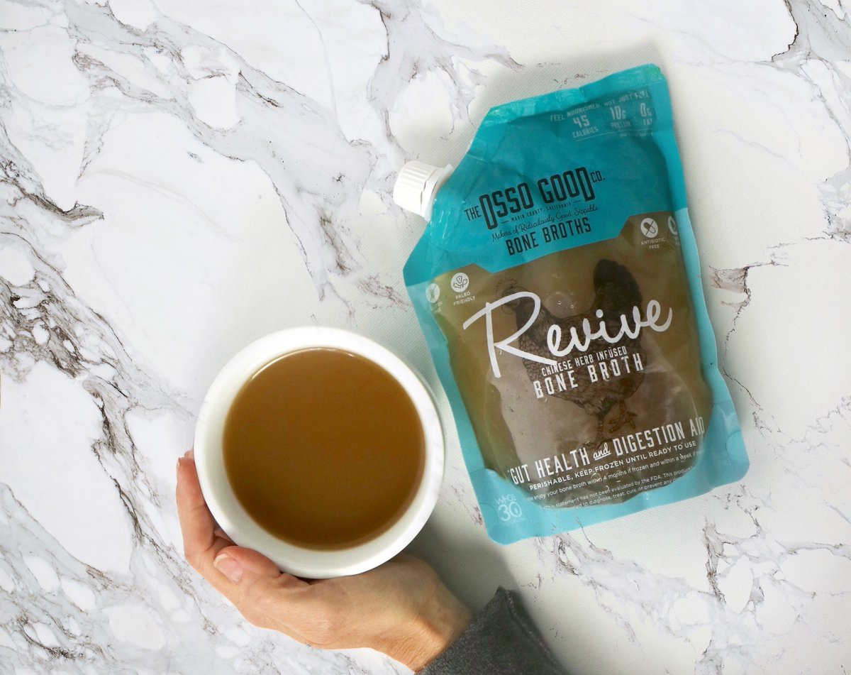 venicebrands's tweet photo. Looking for the perfect drink to reach for after a workout? Our Revive bone broth is AIP compliant and formulated to help you strengthen the spleen while nourishing and invigorating the blood. https://t.co/vHrjDLLB8O