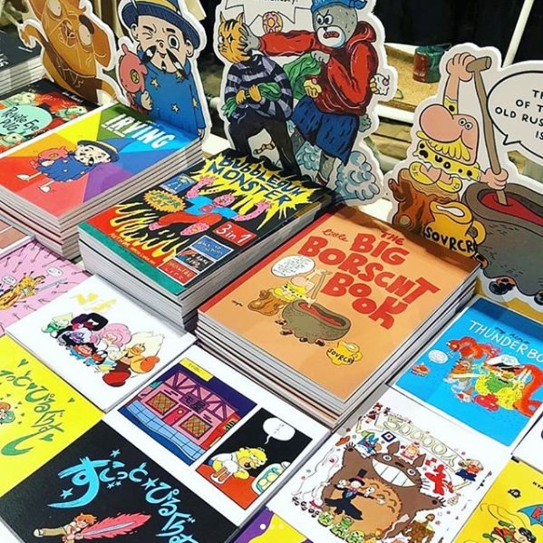 if you're at #denvercomiccon now you may find a bunch of comics and prints done by me and other nice artists from eastern europe all printed by my pals from the mishka publishing house
come and buy! tables B3-B5 