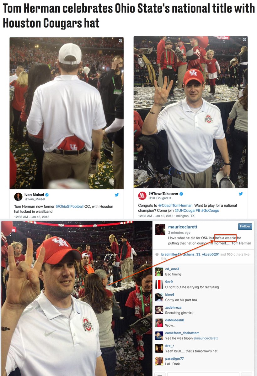TamuHighlights's tweet photo. Sip football coach @CoachTomHerman has always been a 🐍 🐍🐍 True colors always come out‼️

His only true talent is being able to kiss away the concussions suffered by his QBs.😂🤣😂 https://t.co/E3SryYi9Hv