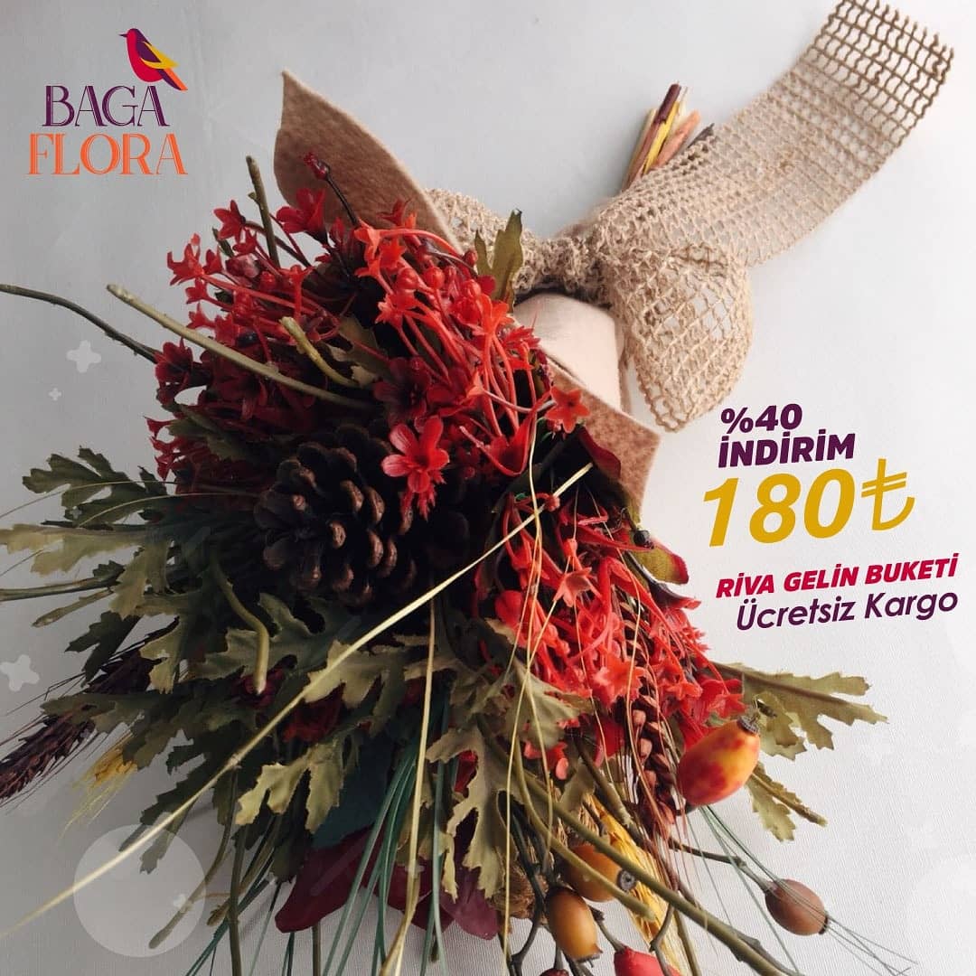 #gelinbuketi 'nde #indirim devam ediyor 🌿♥️