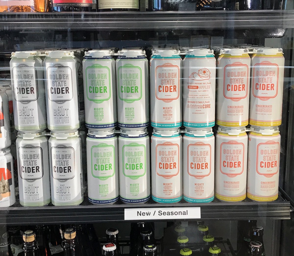 Excited for today! We’ll be sampling these epic Golden State Ciders with cheese from 12p-3p followed by Daniel Cohn’s Bellacosa Cabernet Sauvignon tasting from 3p-6p!!!